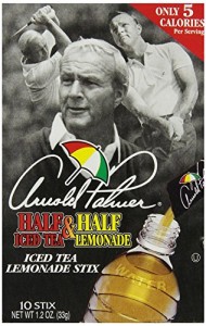 Arizona tea, Arnold Palmer Mix Stix, Half Iced Tea & Half Lemonade, 10 stix, 1.2oz.(Pack of 12)