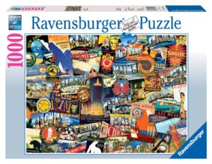 Ravensburger Road Trip USA - 1000 Piece Puzzle