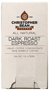 Dark Roast Espresso Cold Brew Or Hot Liquid Coffee Concentrate 64 Ounce Bag In Box With Shcolle Connector