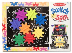 Melissa & Doug Switch and Spin Magnetic Gear Board