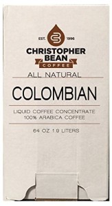 Colombian Cold Brew Or Hot High Yield Liquid Coffee Concentrate 64 Ounce Bag In Box With Shcolle Connector
