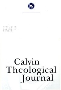Calvin Theological Journal