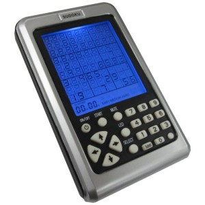 Akira Electronic Sudoku Number Puzzle Handheld Travel Game with Keypad - 4.5 Inch