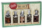 Recent Toys Great Minds Set of 5 Puzzles