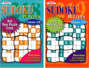 KAPPA Sudoku Puzzles Book (2 Volumes/Books) Digest Size