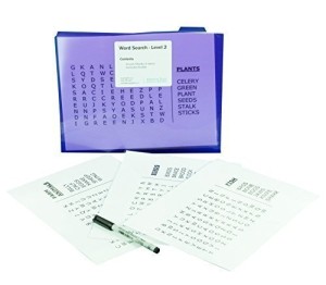 Word Search Grab & Go - Level 2 (Medium) Puzzle for Dementia and Alzheimer's