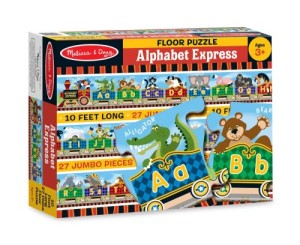 Melissa & Doug Alphabet Express Floor Puzzle