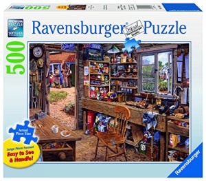 Ravensburger Dad'S Shed - 500 Pieces Large Format Puzzle