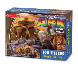 Melissa & Doug Deluxe 100pc Noah's Ark Floor Puzzle