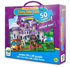 The Learning Journey Jumbo Floor Puzzles, Fairy Tale Castle