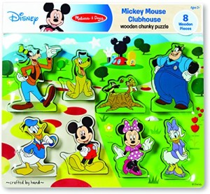 Mickey Mouse Clubhouse Wooden Chunky Puzzle