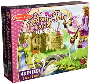 Melissa & Doug Fairy Tale Castle Floor Puzzle