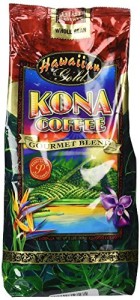 Hawaiian Gold Kona Coffee - 2 Lb Bag of Gourmet Coffee Beans