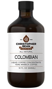 Colombian Cold Brew Or Hot Liquid Coffee Concentrate 16 Ounce Bottle
