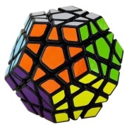 2015 New Yj Yuhu Megaminx Magic Cube Speed Cube Yongjun Cube Black
